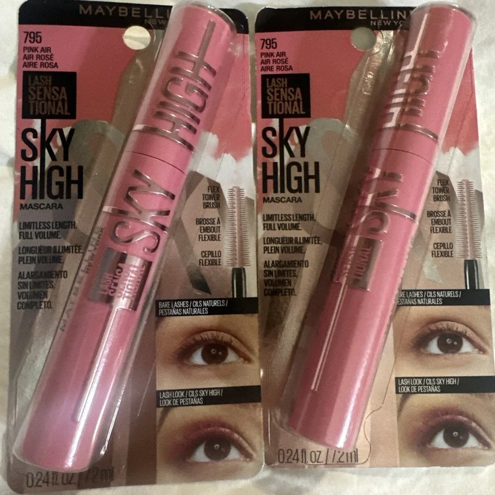 (2) Maybelline Lash Sensational Sky High Mascara - 795 Pink Air